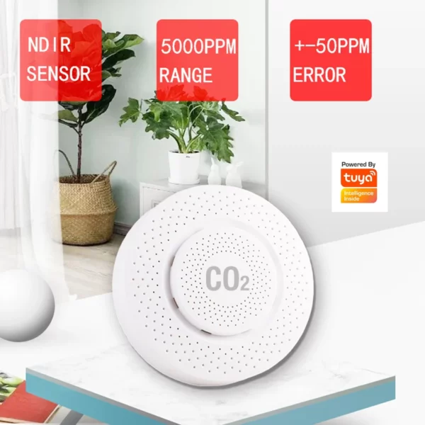 Tuya Smart CO2 Sensor Detector