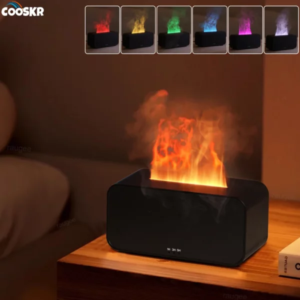 Air Aroma Flame Humidifier