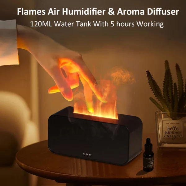 Air Aroma Flame Humidifier