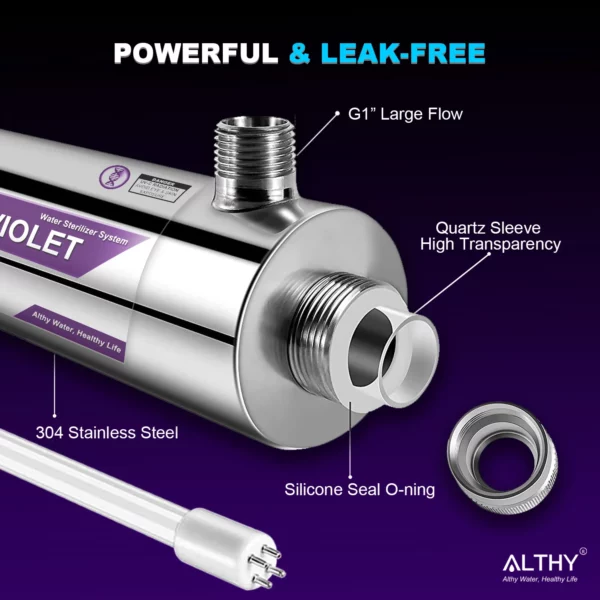 ALTHY Whole House UV Water Purifier