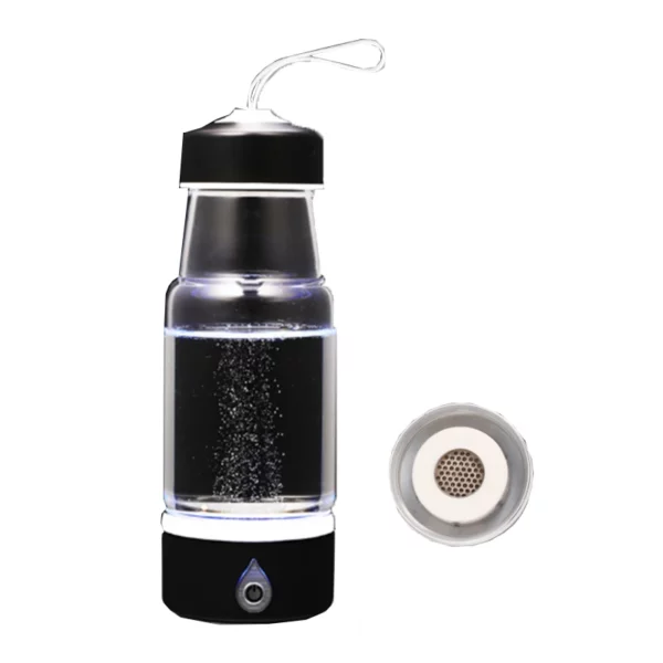 Portable Hydrogen Alkaline Water Ionizer Bottle