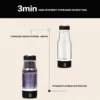 Portable Hydrogen Alkaline Water Ionizer Bottle