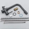 Black Grey Filtered Kitchen Sink Faucet