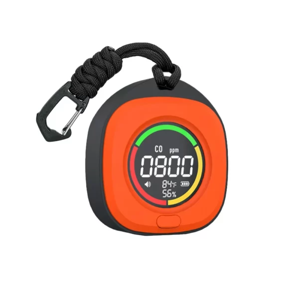 4-in-1 CO CO2 Detector Alarm Monitor