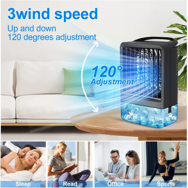 S1700bbe724e94000b8b6bd0f1cf089c8e.webp Portable Air Cooler Fan With Humidifier