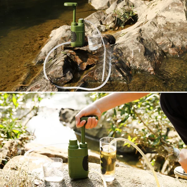 Portable Outdoor Camping Water Filter Purifier