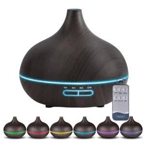 S20f8c784f9a44c32957d2435aee0809eU.webp 550ml USB Wood Aroma Diffuser with Remote