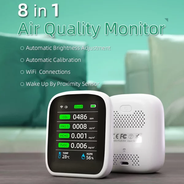 S29f2679a5c644704b37e5e5db99843c5v-1.webp Tuya WiFi Air Quality Monitor Tester