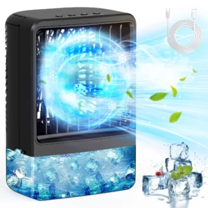 S2d01aa9a131d4e19afd0ac92e1943e872.webp Portable Air Cooler Fan With Humidifier