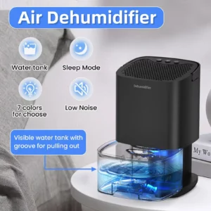 S37ab869cc030446fb21e0ec7444f3311p.webp Smart Mini Home Dehumidifier Air Purifier
