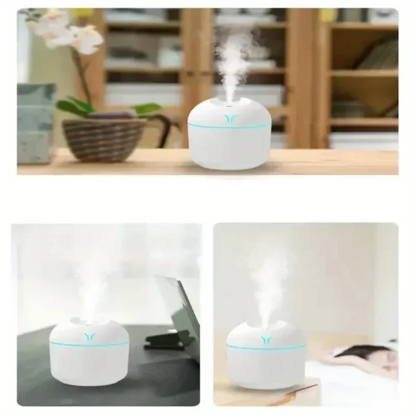 Mini USB Aroma Diffuser & Humidifier with LED Light