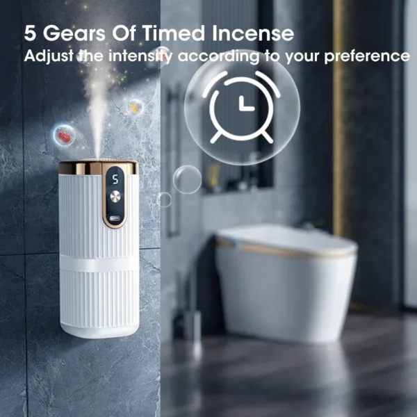 S41d185bc1a384164a775e61f3ba5a62fv.webp Wall-Mounted Essential Oil Aroma Diffuser Rechargeable