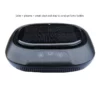 Solar Dual-Core Car Air Purifier Anion UV