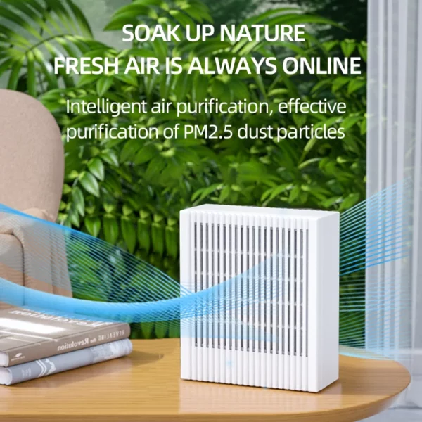 HEPA Filter Air Purifier for Smoke & Odor Removal
