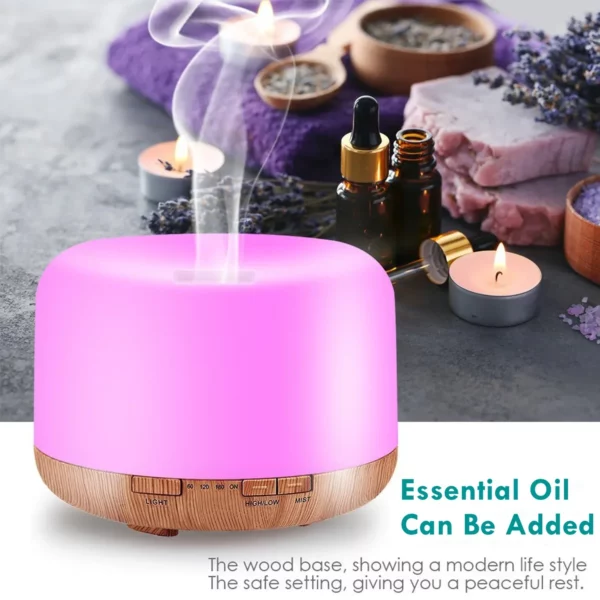 S759433a1c76c468e94e2d3ca8e5b6854G.webp Mini Wood Grain Aroma Diffuser 500ML