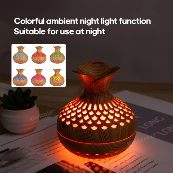S8778511bbaed400c992f75dd7a93239e6.webp Wood Grain USB Aroma Diffuser Humidifier
