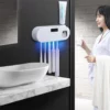 Toothbrush UV Sterilizer with Toothpaste Squeezer