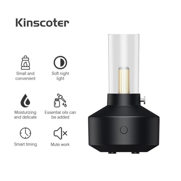 KINSCOTER Candlelight Essential Oil Diffuser