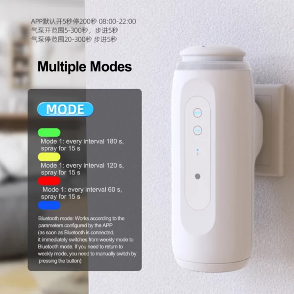 Sb0397c229ff14d89b8737ef9ae4cb317B.webp NAMSTE Smart Bluetooth Oil Diffuser 100ml