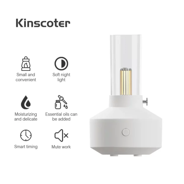 KINSCOTER Candlelight Essential Oil Diffuser
