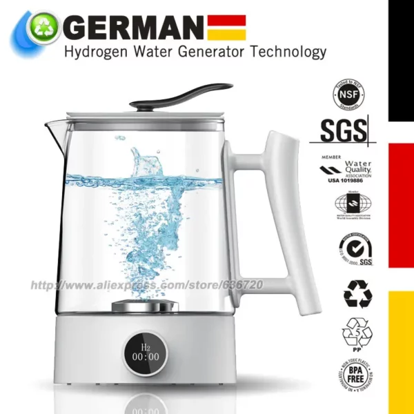 Sba94792cb91d46a59c14bb9691423749I.webp Hydrogen Rich Electric Water Pitcher Generator