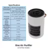 Pet HEPA Air Purifier for Odor & Hair Removal
