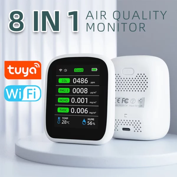 Sded0364d9ccd486daa735c28a1462263b-1.webp Tuya WiFi Air Quality Monitor Tester