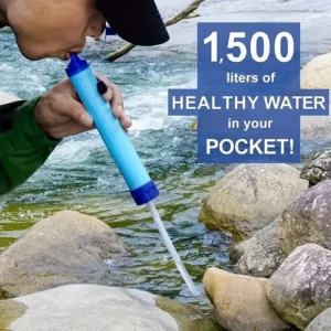 Portable Outdoor Personal Water Filter Straw