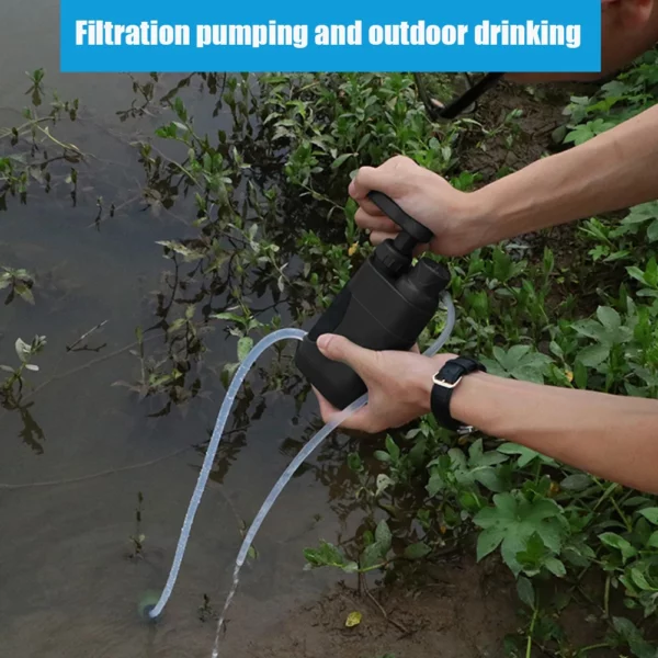 Portable Outdoor Camping Water Filter Purifier